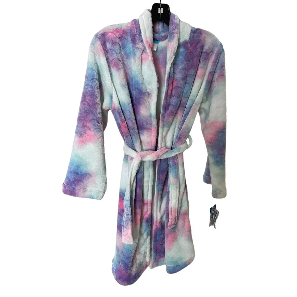 SLEEP ON IT || Girls Mermaid Plush Fleece Robe and slippers - NWT - L(14/16) - Picture 4 of 5